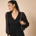 Úvodný obrázok - čierne dámske slávnostné šaty